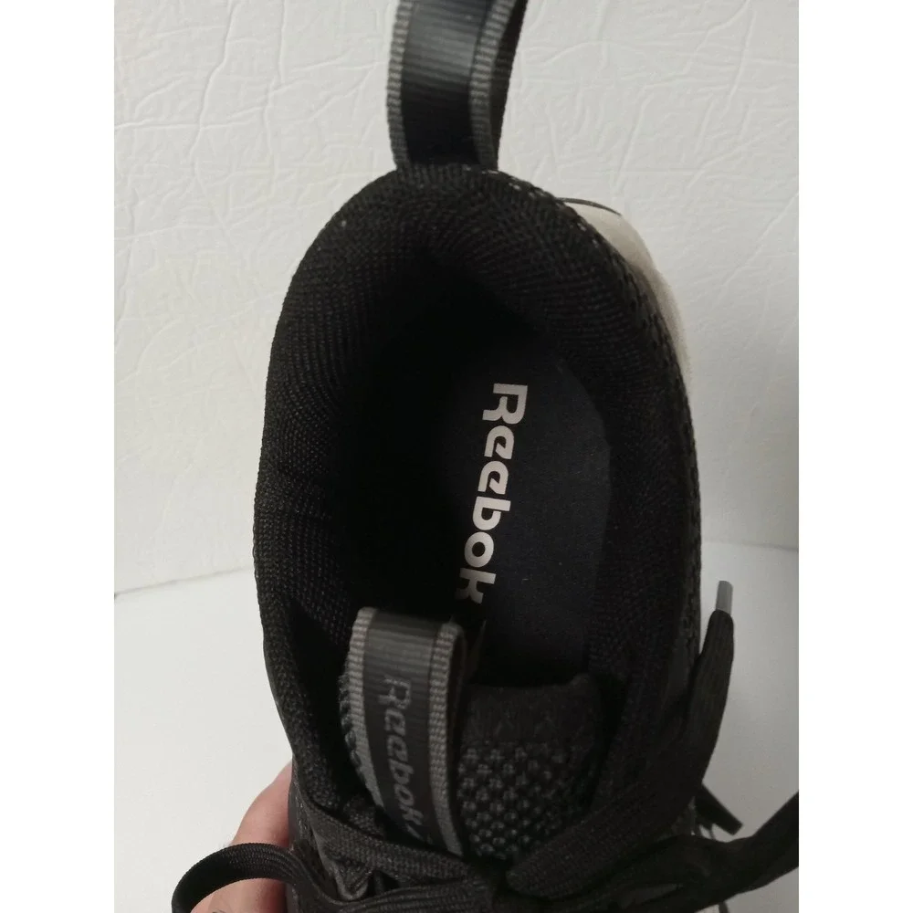 Reebok Men's Safety Toe Work Shoes Black White Mens 8 Women 10 ASTM F2413-18